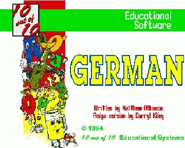 10 out of 10 - German